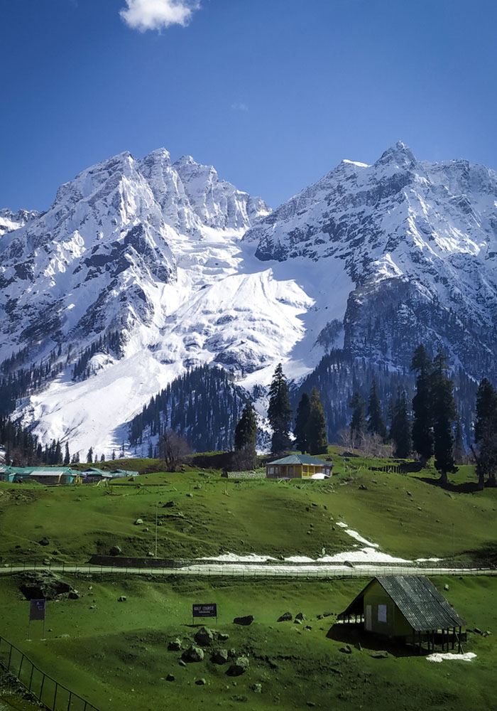 Kashmir travel route planned by Cranberry Tour & Travels